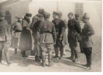 Монгольская делегация, лето 1943 год. Крайний слева Гетман, 2-й справа Журавлёв.